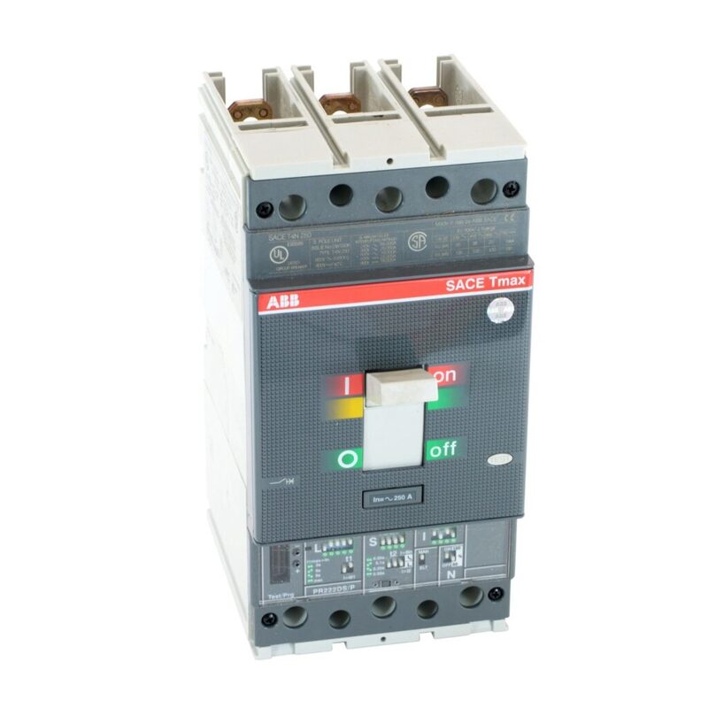ABB 250A: мощный автоматический выключатель для надёжной защиты электроустановок.