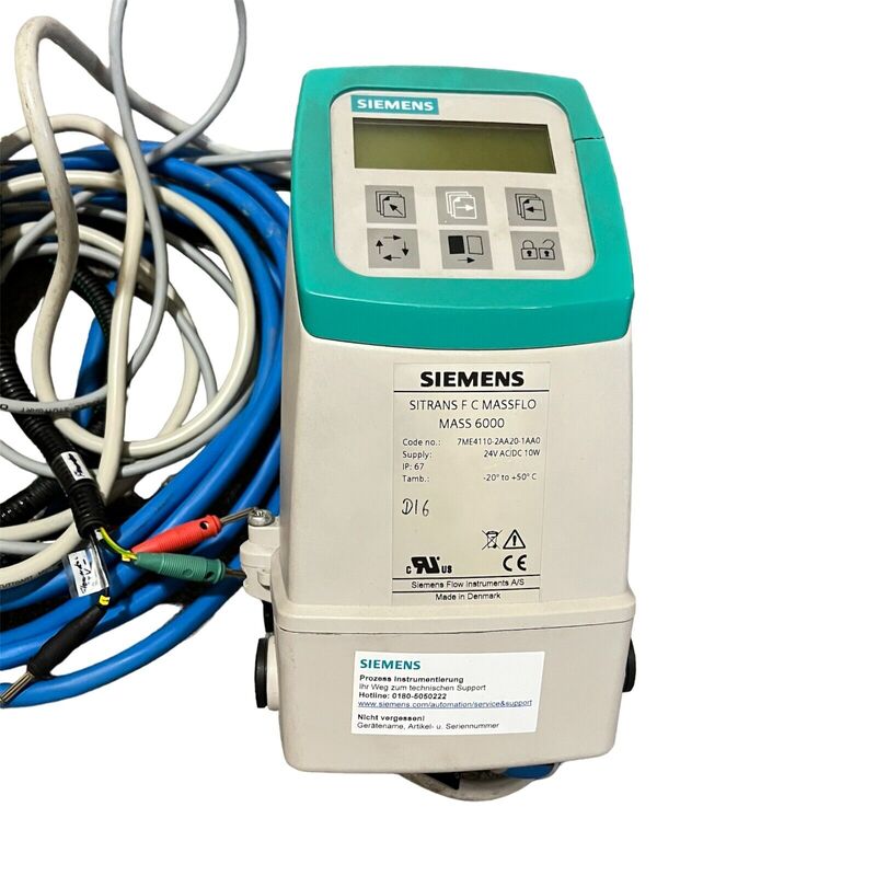 Siemens SITRANS FC Mass 6000 Siemens SITRANS FC Mass 6000