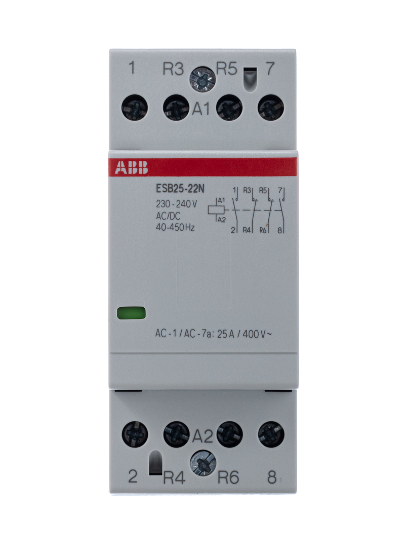Контактор модульный ESB20 20N-06 ABB