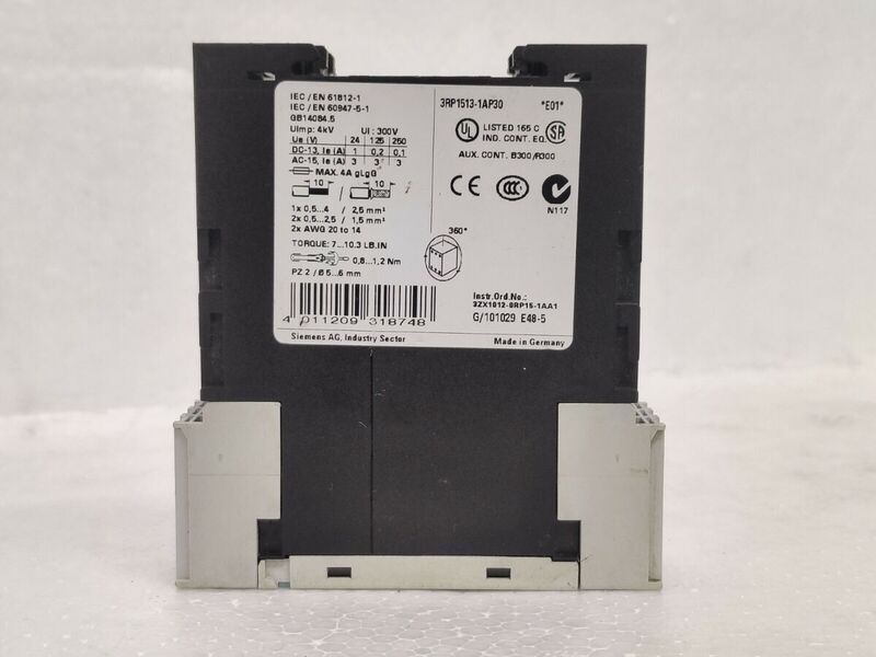 Реле времени Siemens Sirius 3RP1513-1AP30