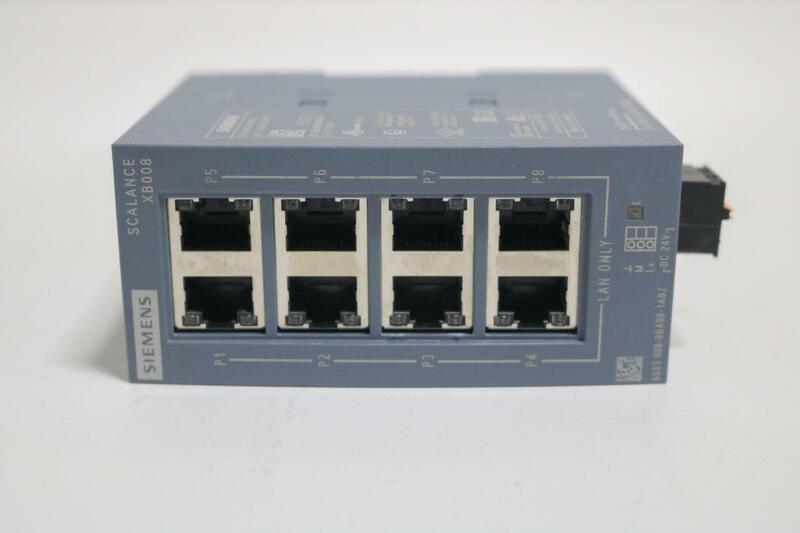Неуправляемый коммутатор Ethernet SCALANCE XB008 от Siemens Неуправляемый коммутатор Ethernet SCALANCE XB008 от Siemens