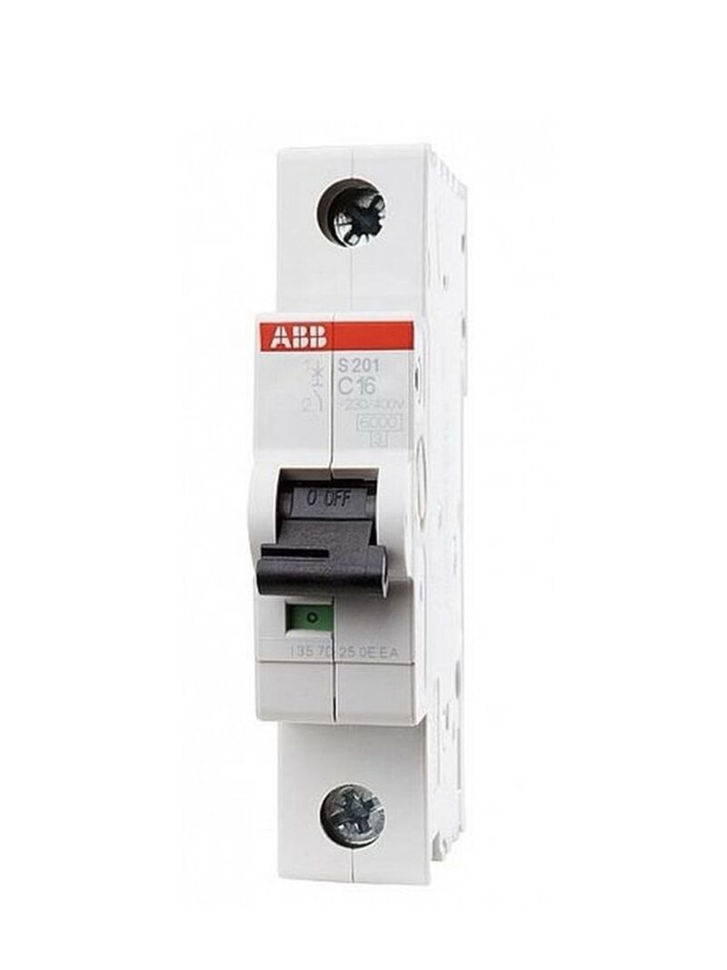 Продвинутая защита с автоматическим выключателем ABB System pro M C 16A