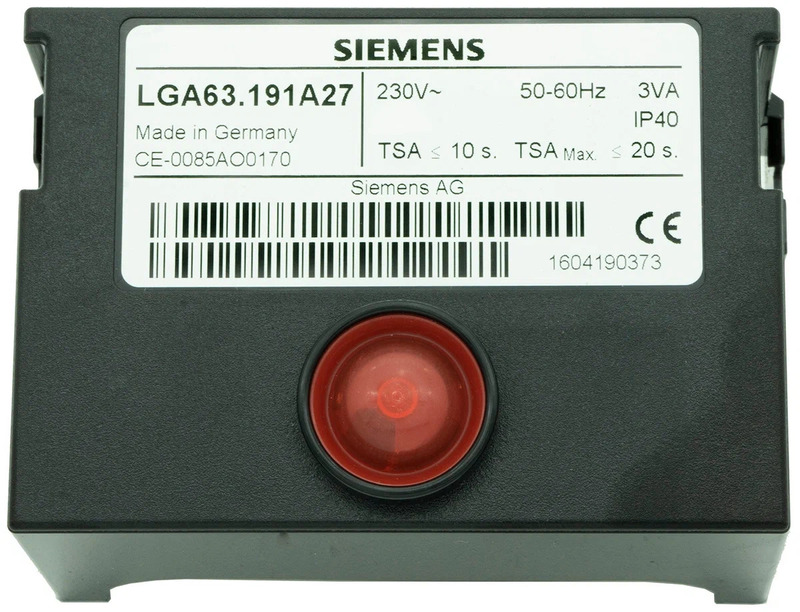 Топочный автомат Siemens LGA63.191A27 Топочный автомат Siemens LGA63.191A27