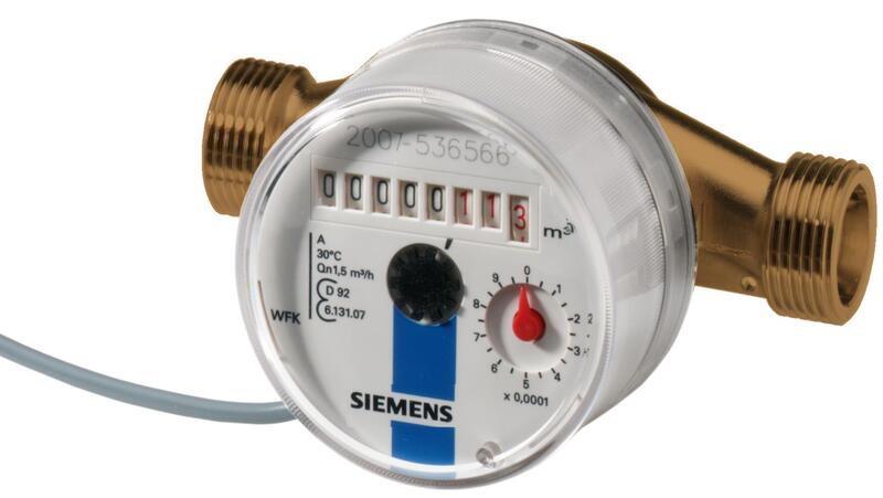 Водяные счетчики Siemens Водяные счетчики Siemens