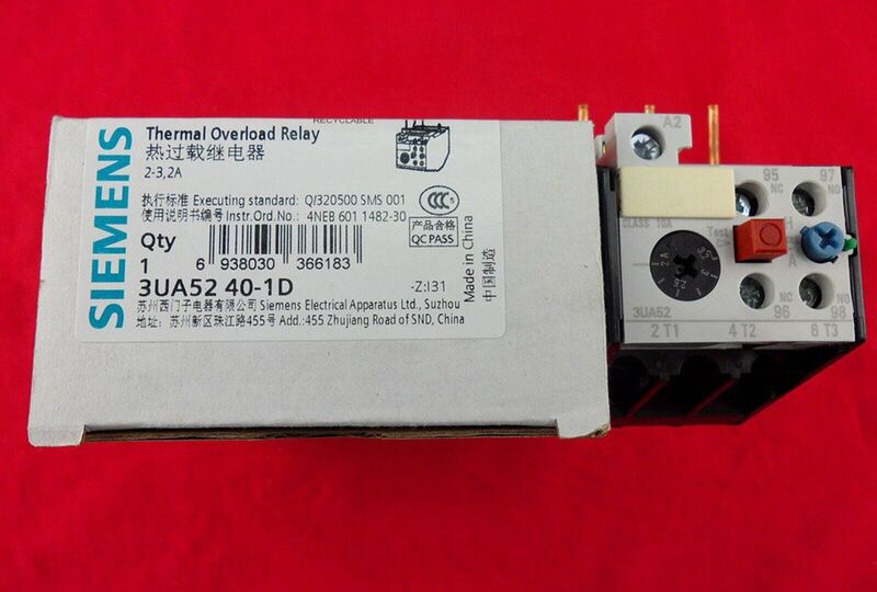 Подключение теплового реле Siemens 3UA50 Подключение теплового реле Siemens 3UA50