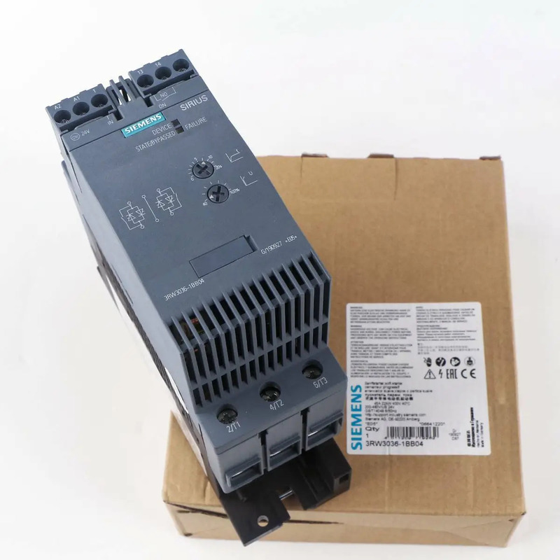 Устройство плавного пуска Siemens 3RW4036-1BB04 Устройство плавного пуска Siemens 3RW4036-1BB04