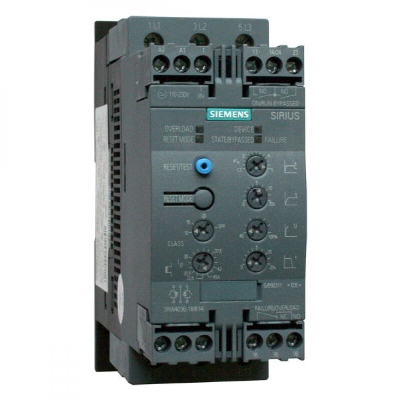 Устройство плавного пуска Siemens 3RW4047-1BB14 Устройство плавного пуска Siemens 3RW4047-1BB14
