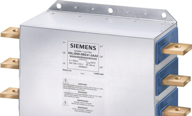 Фильтры Total Harmonic Distortion (THD) тока от Siemens