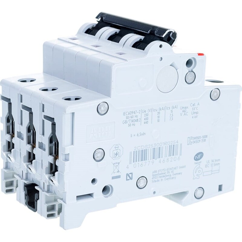 Выключатель автоматический ABB S203 25А 2CDS253001R0254: высокое качество и надежность Выключатель автоматический ABB S203 25А 2CDS253001R0254: высокое качество и надежность