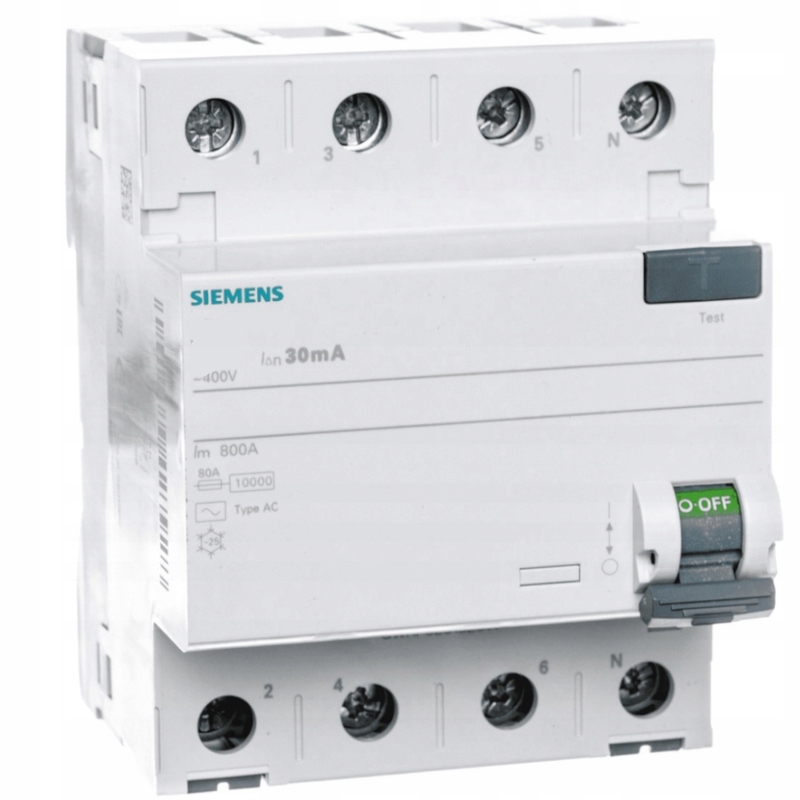 Устройства защитного отключения Siemens 40А: инновации и надёжность Устройства защитного отключения Siemens 40А: инновации и надёжность