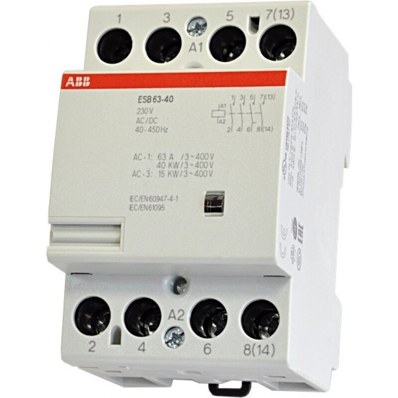 ABB: Контакторы EN для эффективного управления электрическими нагрузками ABB: Контакторы EN для эффективного управления электрическими нагрузками