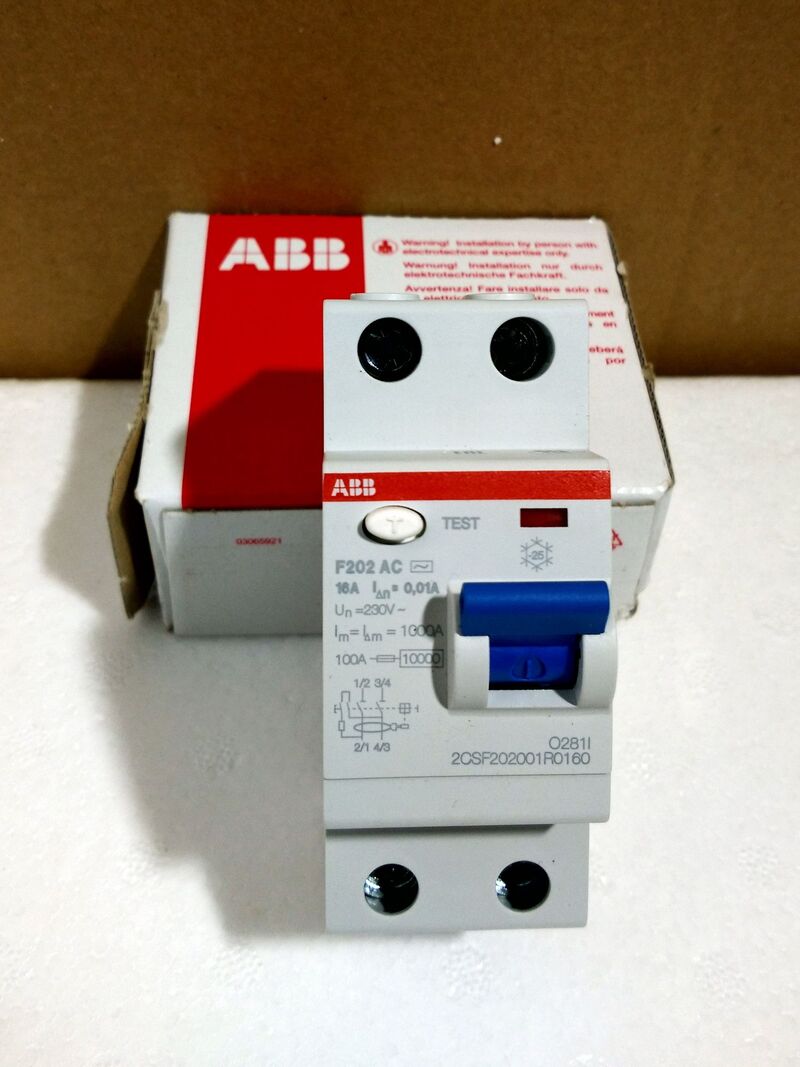 ABB F202 16A: Эффективное решение для вашего оборудования ABB F202 16A: Эффективное решение для вашего оборудования