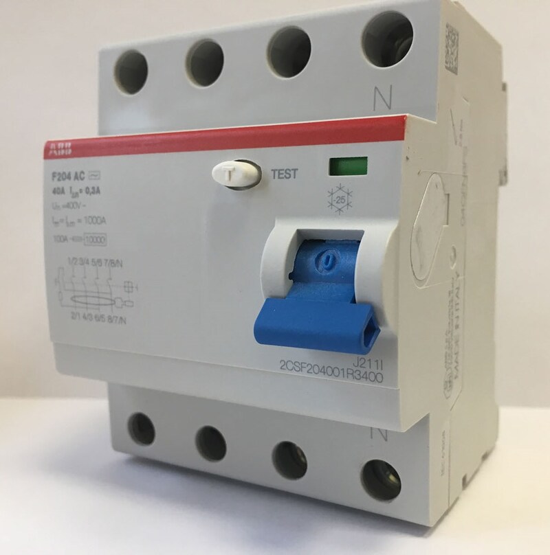 УЗО ABB F204AC: точность срабатывания для любой ситуации!
