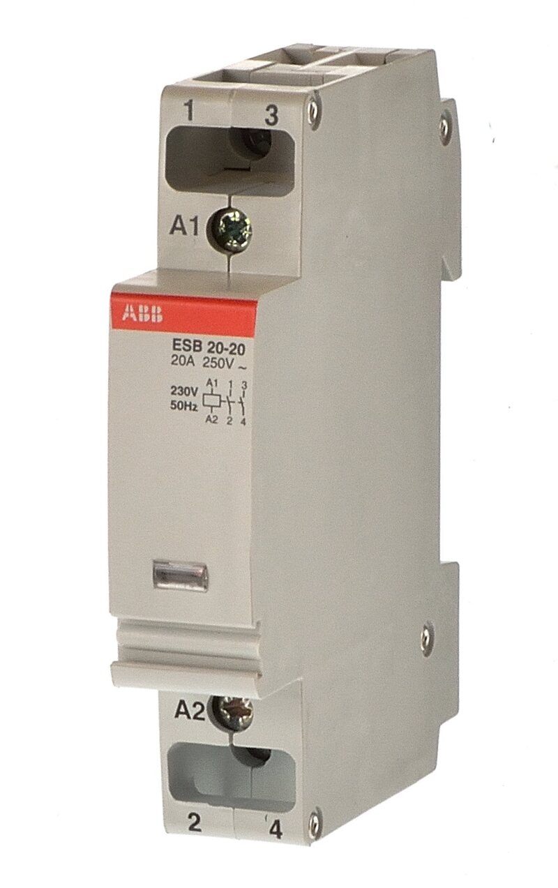 Оптимальное управление с контактором ABB 1NO 1NC