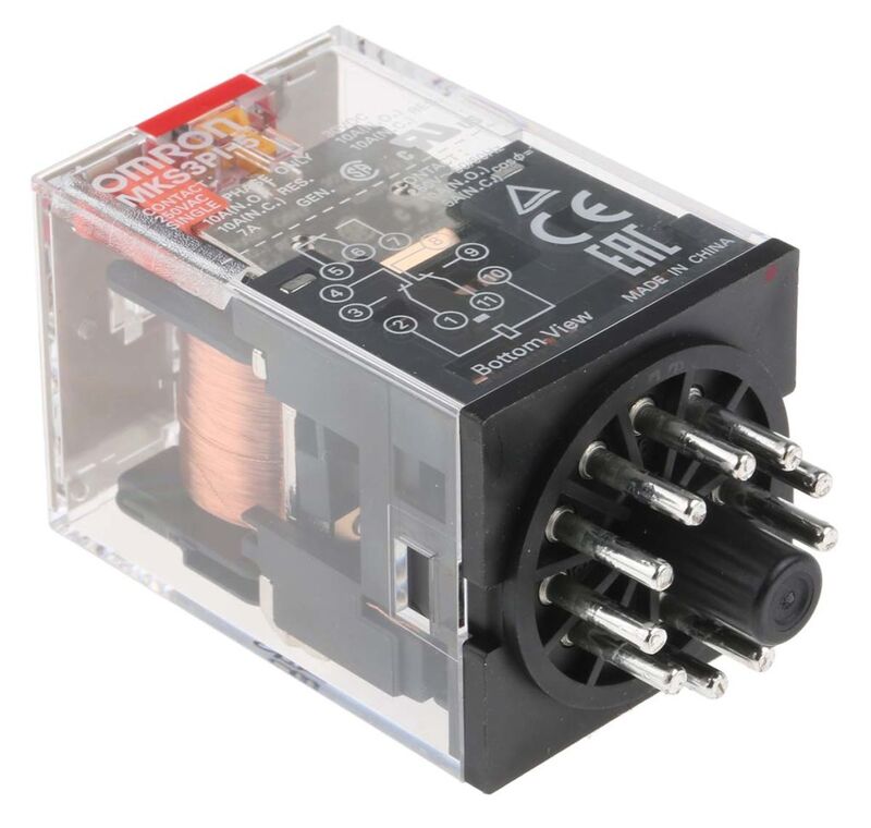 Реле Omron MKS3PI-5 DC24 Реле Omron MKS3PI-5 DC24