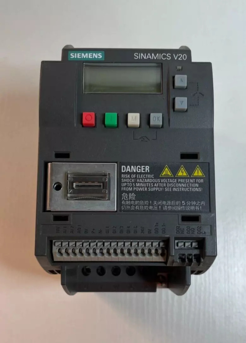 Преобразователь частоты Siemens Sinamics V20: модель 6SL3210-5BB15-5UV0