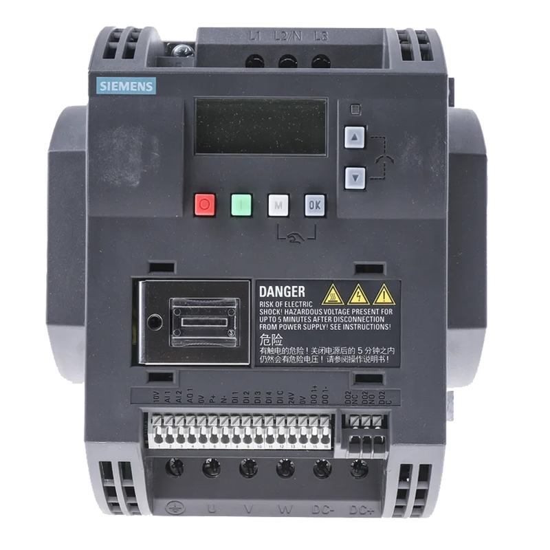Преобразователь частоты Siemens Sinamics V20: модель 6SL3210-5BE23-0UV0 Преобразователь частоты Siemens Sinamics V20: модель 6SL3210-5BE23-0UV0
