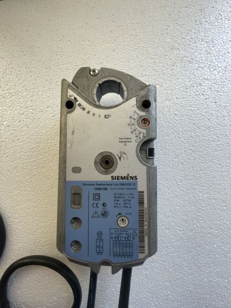 Привод Siemens GMA326.1E AC 230V Привод Siemens GMA326.1E AC 230V