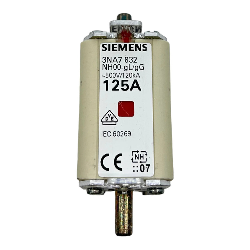 Siemens 3NA7 832 NH00-GL gg 125A Siemens 3NA7 832 NH00-GL gg 125A