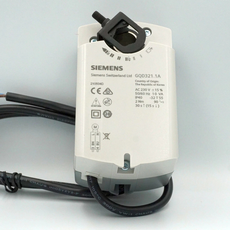 Привод заслонки Siemens GQD321.1A