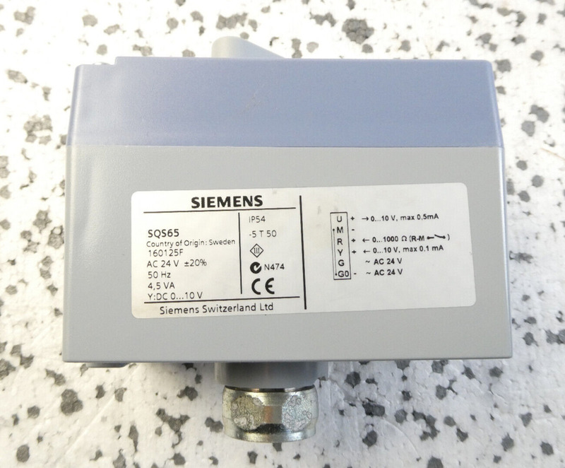 Siemens SQS65: Экономичный и универсальный привод на 24 В Siemens SQS65: Экономичный и универсальный привод на 24 В