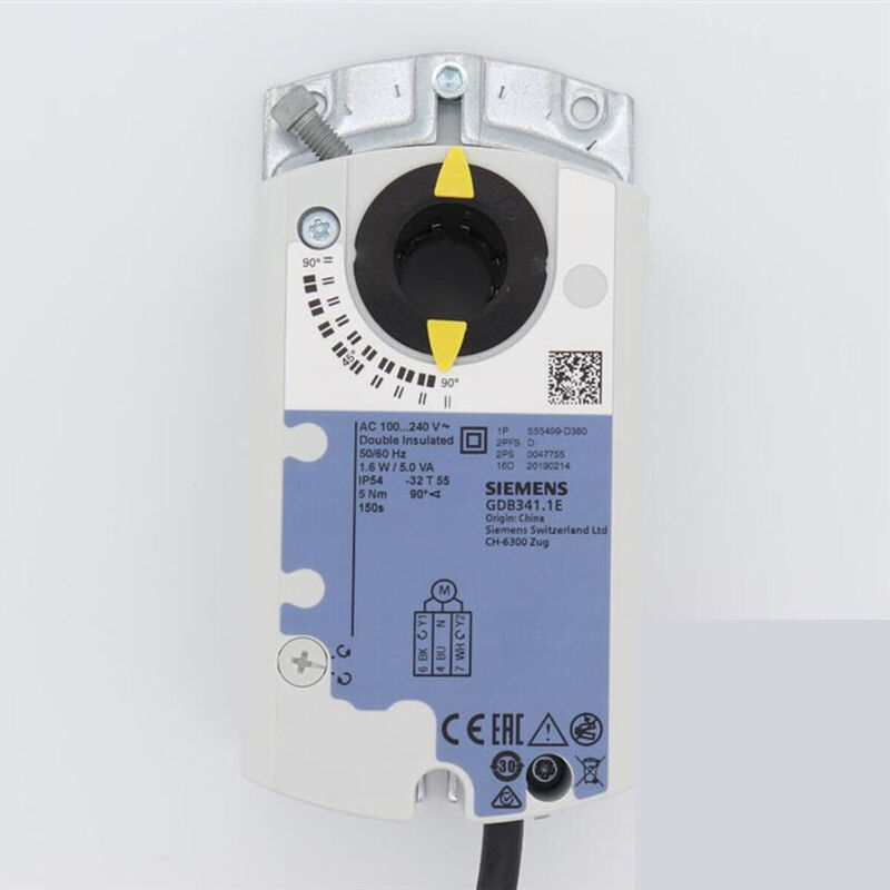 Привод воздушной заслонки Siemens GDB341.1E