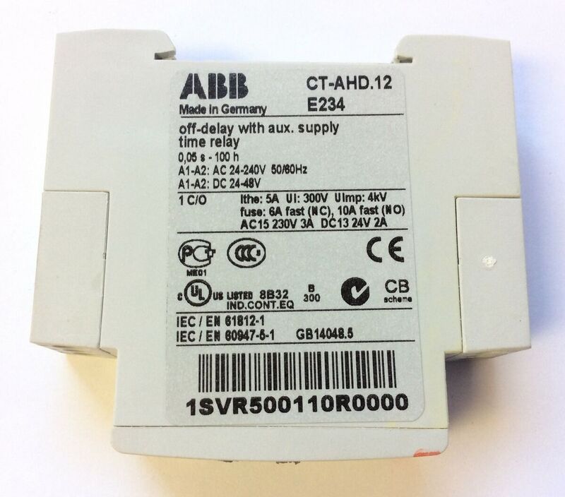 Максимальная точность и надежность с таймером ABB CT-AHD 12