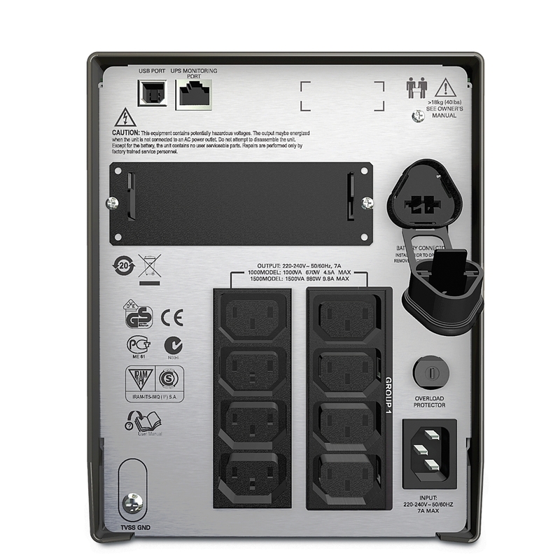 ИБП APC Smart-UPS SMT1000I