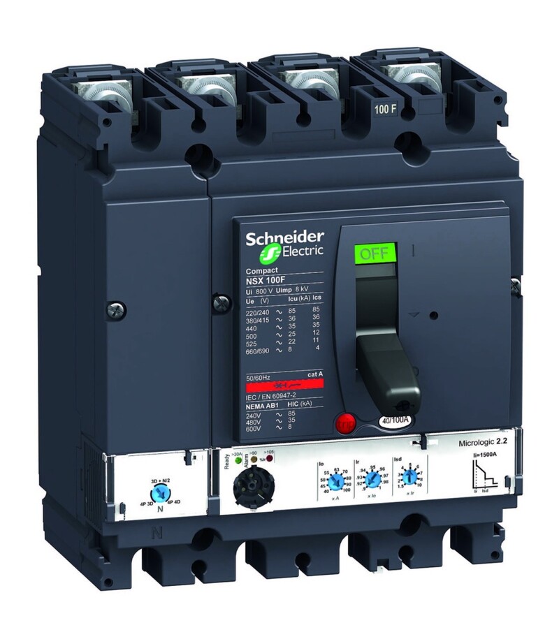 Энергетические решения Schneider Electric: Анализ оборудования на 100А