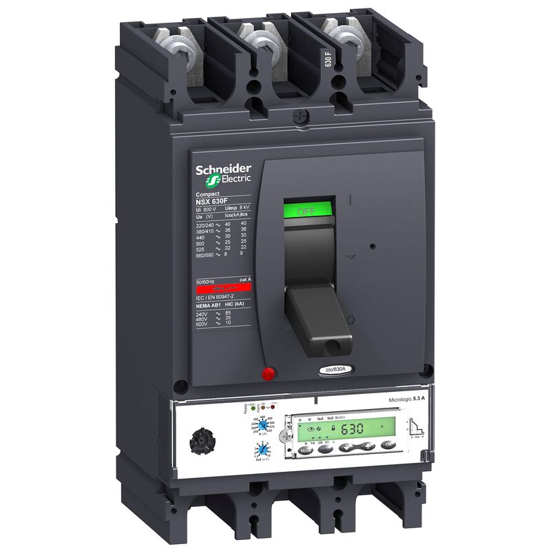 Schneider Electric NSX630N Micrologic 5.3
