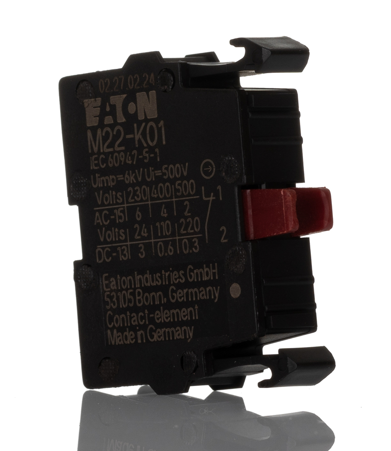 Кнопочный выключатель Eaton M22-K01