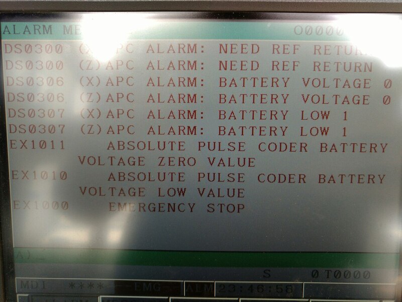 Ошибка EX1011 в Fanuc Ошибка EX1011 в Fanuc