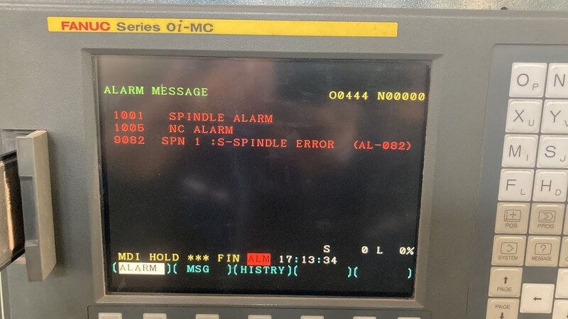 Fanuc EX1001 в действии