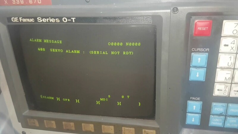Ошибка Fanuc SV0366 Ошибка Fanuc SV0366