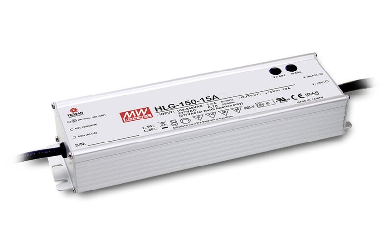 Компактность и мощность MEAN WELL HLG 150H-24 Компактность и мощность MEAN WELL HLG 150H-24