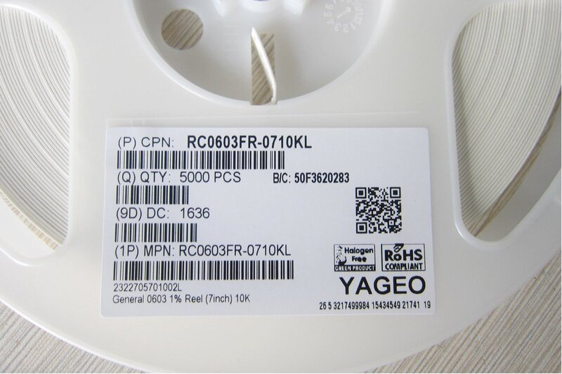 RC0603FR-0710KL от Yageo