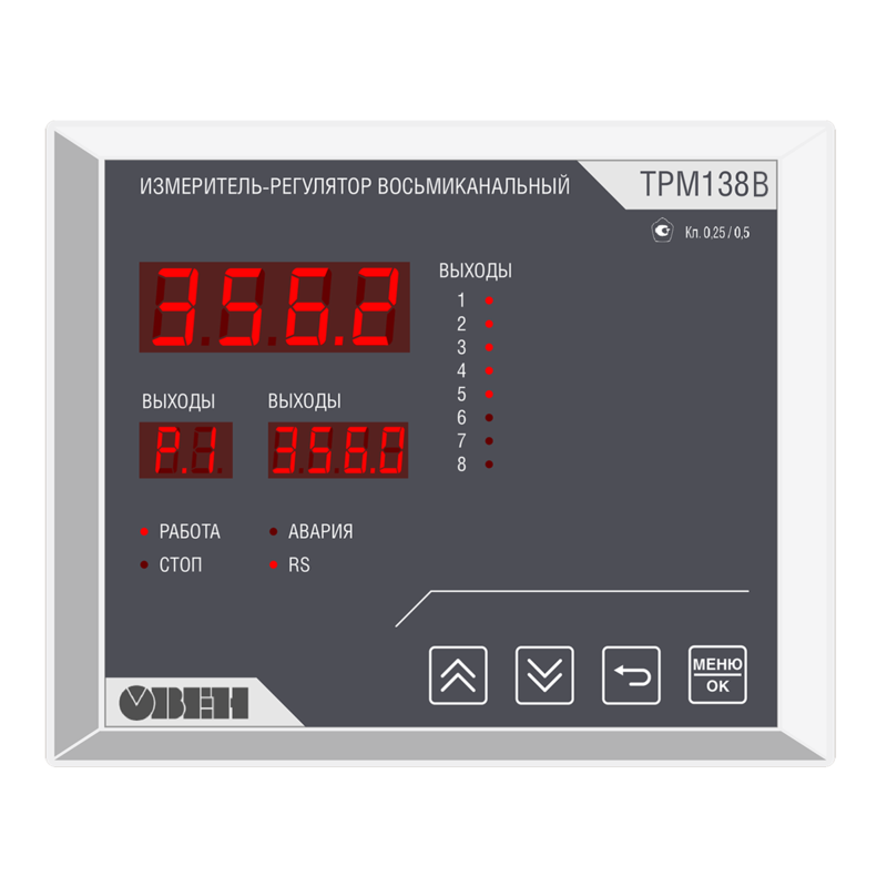 Измерители-регуляторы восьмиканальные ОВЕН