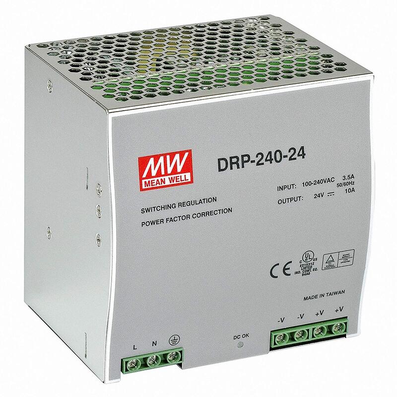 Блок питания MEAN WELL DRP-240 Блок питания MEAN WELL DRP-240