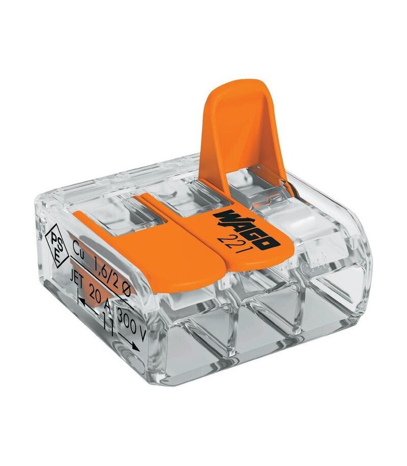 3-ходовые соединители Wago 3-ходовые соединители Wago