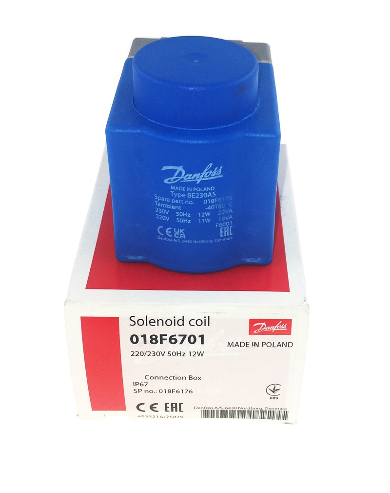 Катушки соленоидных клапанов Danfoss