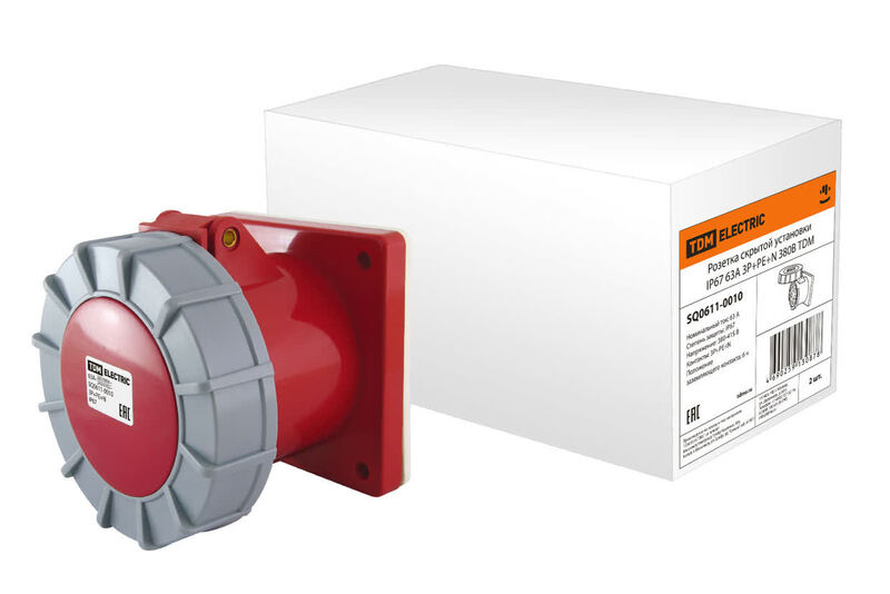 Силовые и промышленные разъемы TDM Electric