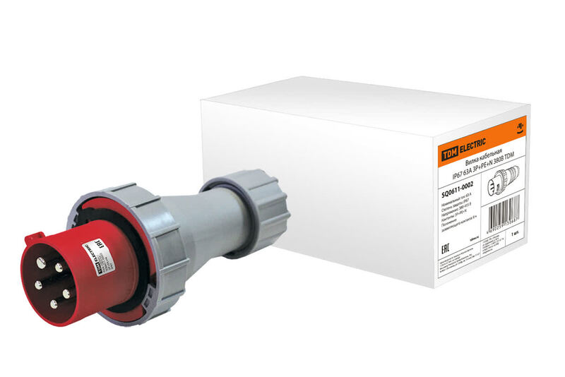Силовые и промышленные разъемы TDM Electric