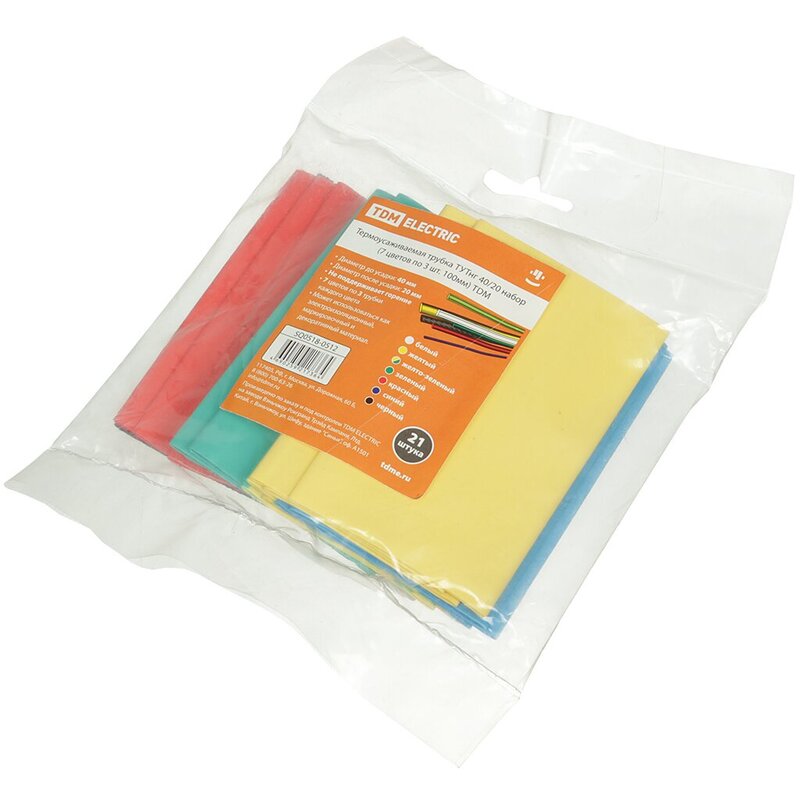 Термоусадочные трубки TDM Electric