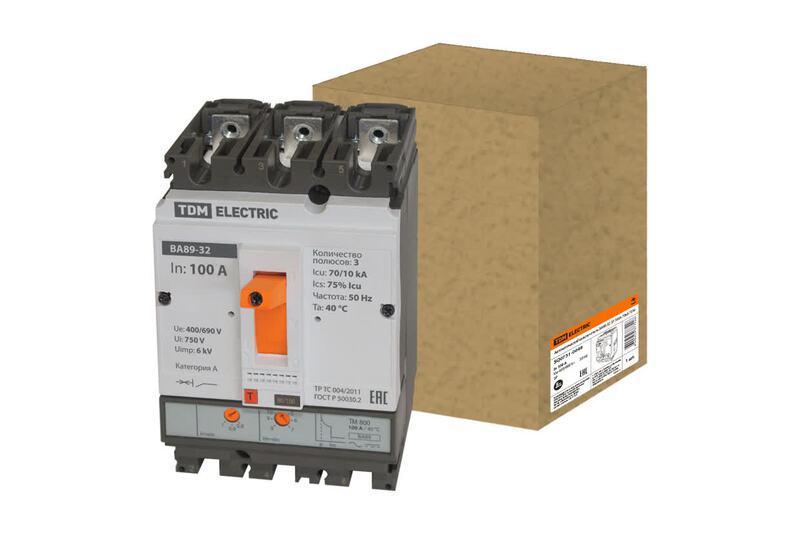 TDM Electric Автоматические выключатели для защиты двигателей