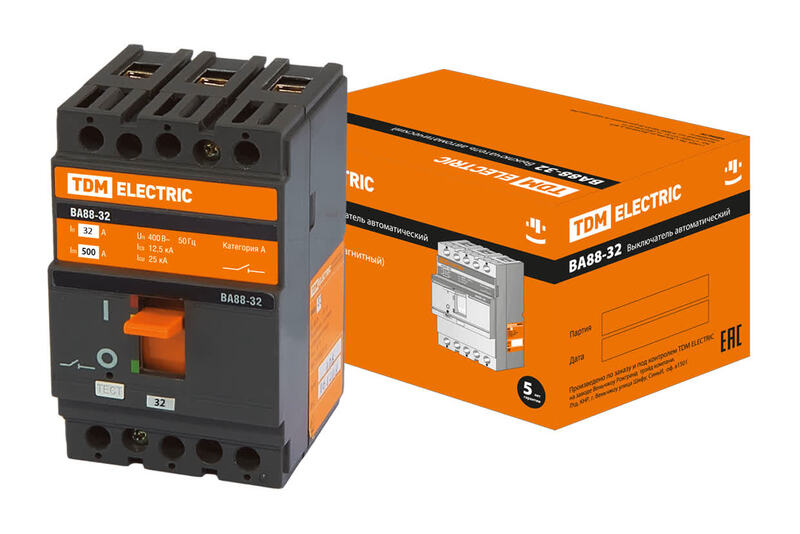 TDM Electric Автоматические выключатели в литом корпусе