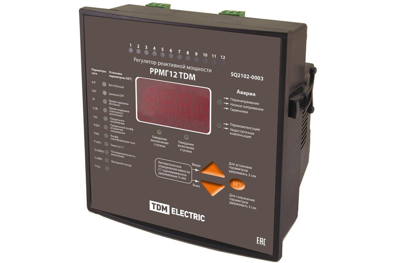 TDM Electric Компенсация реактивной мощности