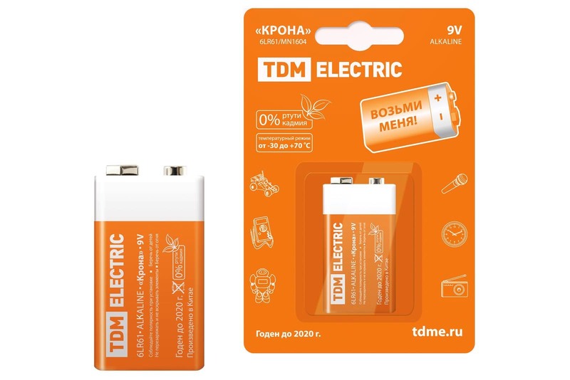 TDM Electric Элементы питания