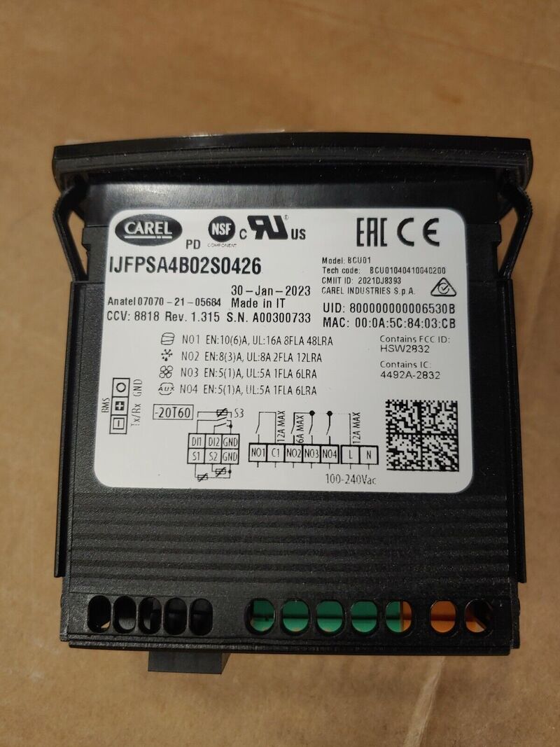 Технические характеристики Carel IR33C0HB00