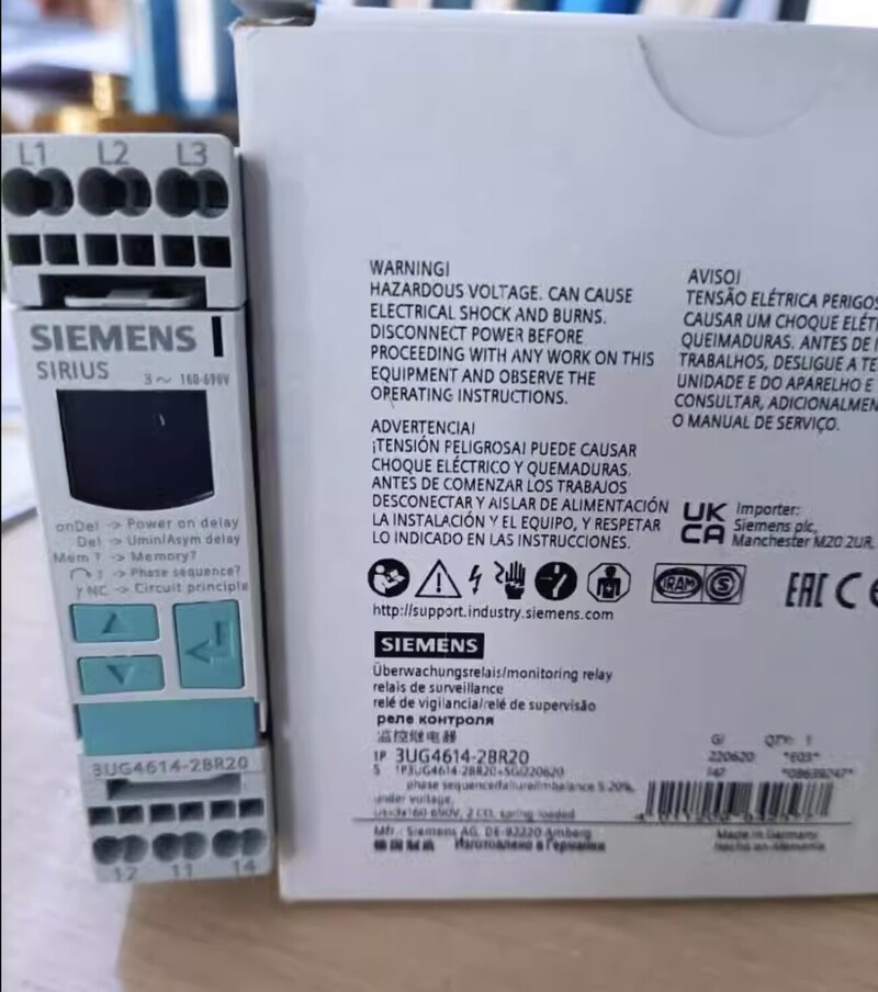 Реле Siemens 3UG4633-1AL30 Реле Siemens 3UG4633-1AL30