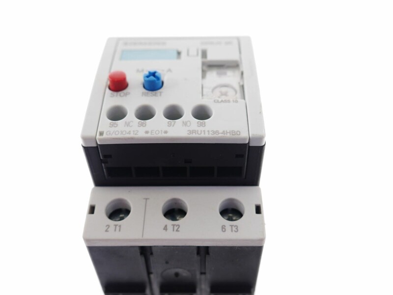 Реле тепловое Siemens 3RU1136-4HB0 Реле тепловое Siemens 3RU1136-4HB0